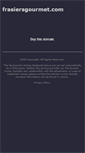 Mobile Screenshot of frasiersgourmet.com